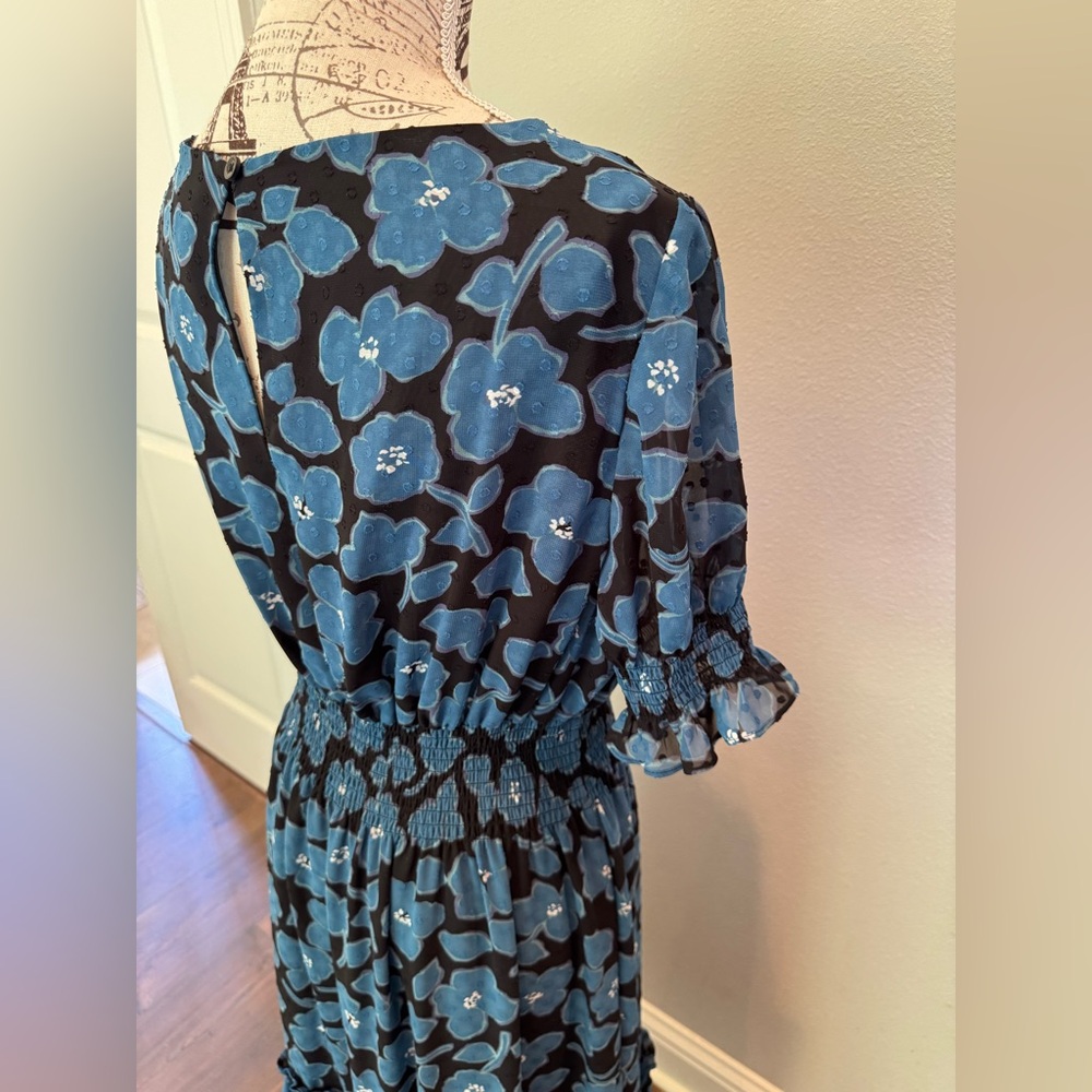 Kate Spade Blue Midi Dress - Picture 13 of 16